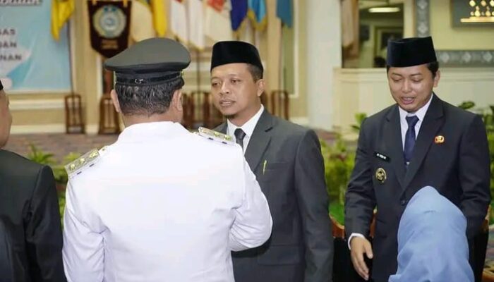 Riyanto Pamungkas Hadiri Pelantikan Bupati Way Kanan