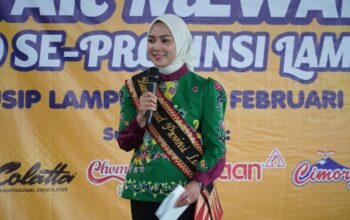 Bunda PAUD Provinsi Lampung Ajak Anak Berani Berkarya Lewat Gebyar Mewarnai